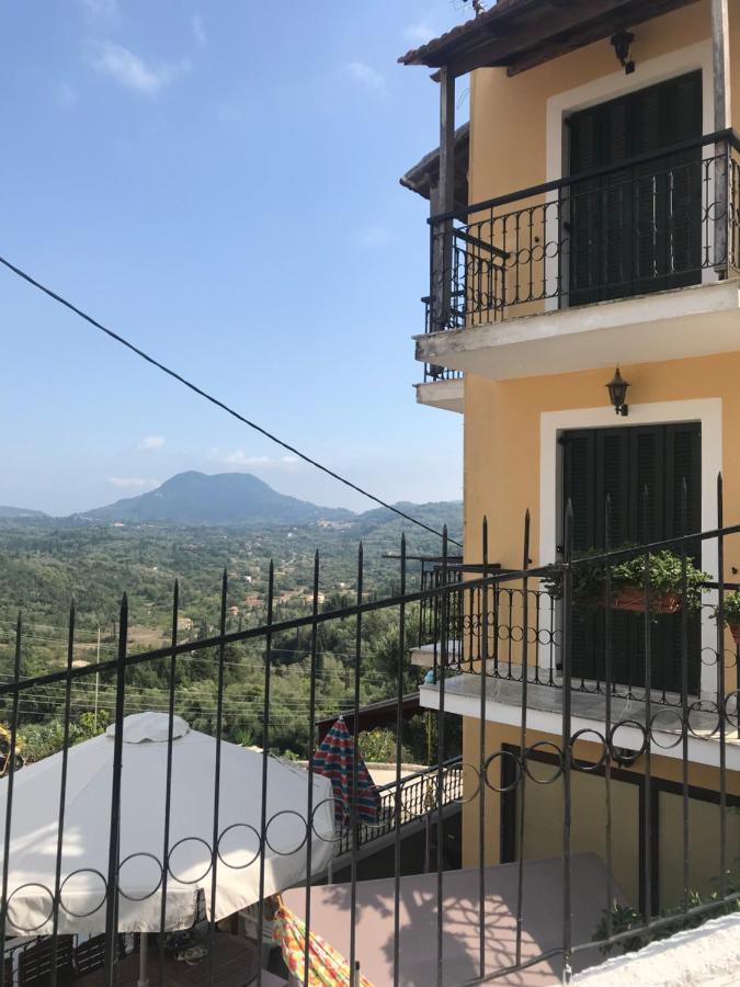 Schoenes Familienappartement In Pelekas, Corfu Mit Meerblick Exteriér fotografie